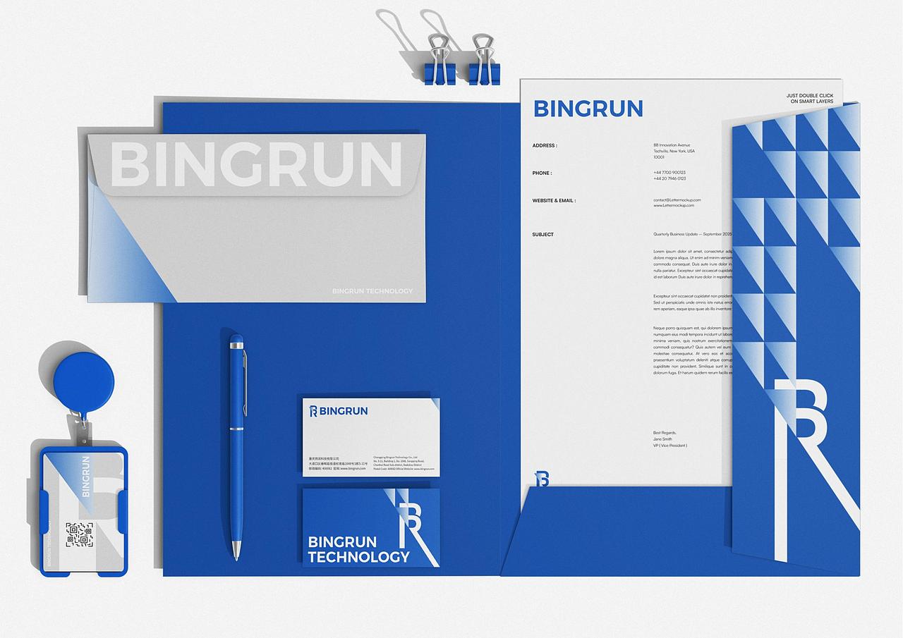 BINGRUN炳润科技计算机品牌全案策划定位设计-上海因心（图ZNDEwNjc5NDA0） - 品牌 - 站酷设计师INHEART上海因心原创素材 - 站酷ZCOOL