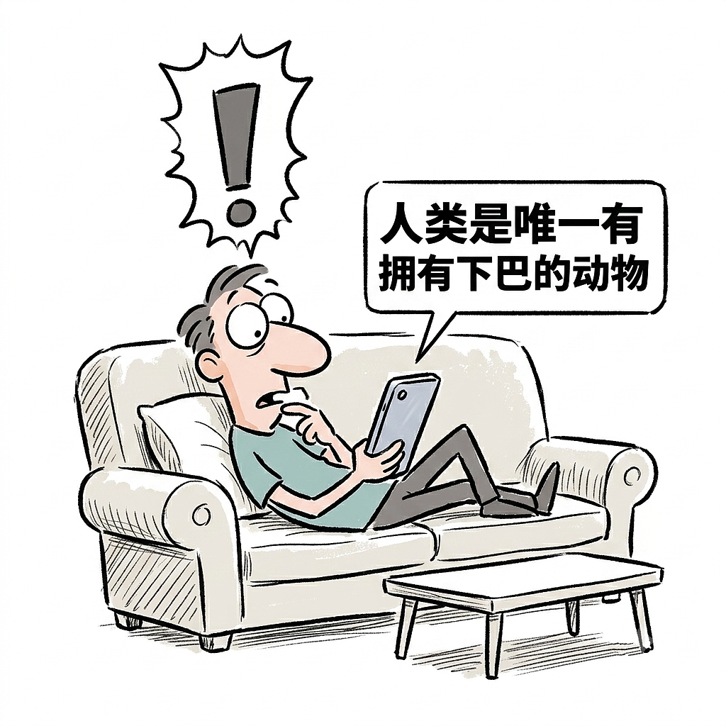 人类是地球上唯一拥有下巴的哺乳动物(图ZNDEwNjgzMDIw) - 中/长篇漫画 - 站酷设计师huashuoshi原创素材 - 站酷ZCOOL