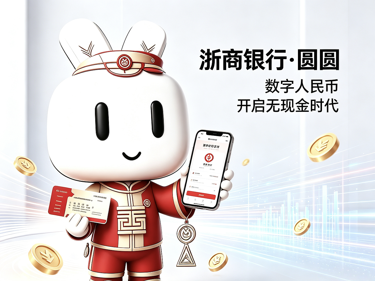 琮启数智·圆润浙惠——浙商银行数字人民币IP二创(图ZNDEwNjg2MDky) - 人物/生物 - 站酷设计师IssueBeam原创素材 - 站酷ZCOOL