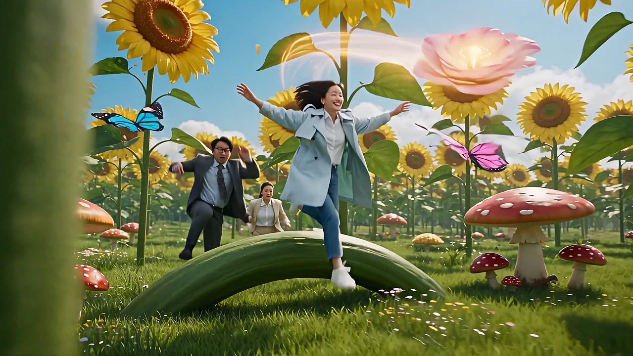 《逐花之旅》(图ZNDEwNjg2NDgw) - AI作品 - 站酷设计师茵小杨原创素材 - 站酷ZCOOL