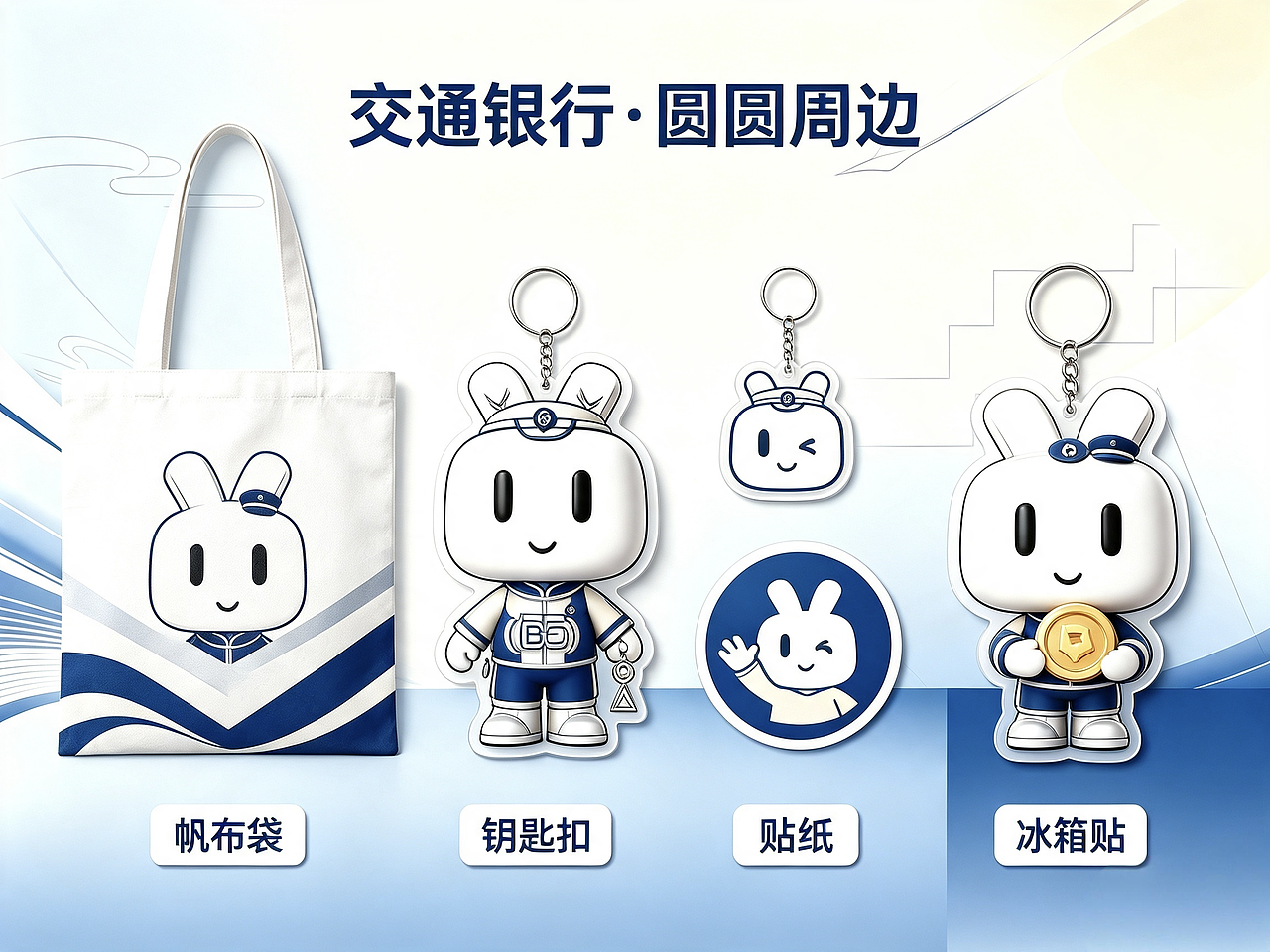 数通百业·圆启融通——交通银行数字人民币吉祥物二创(图ZNDEwNjg2NTEy) - 宣传物料 - 站酷设计师IssueBeam原创素材 - 站酷ZCOOL