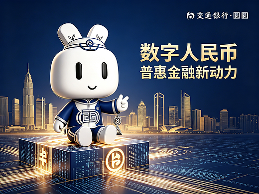 数通百业·圆启融通——交通银行数字人民币吉祥物二创