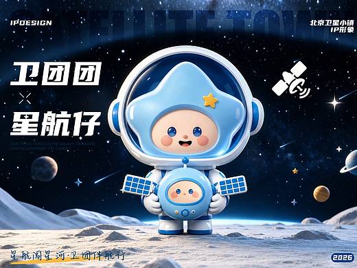航天小镇IP形象设计