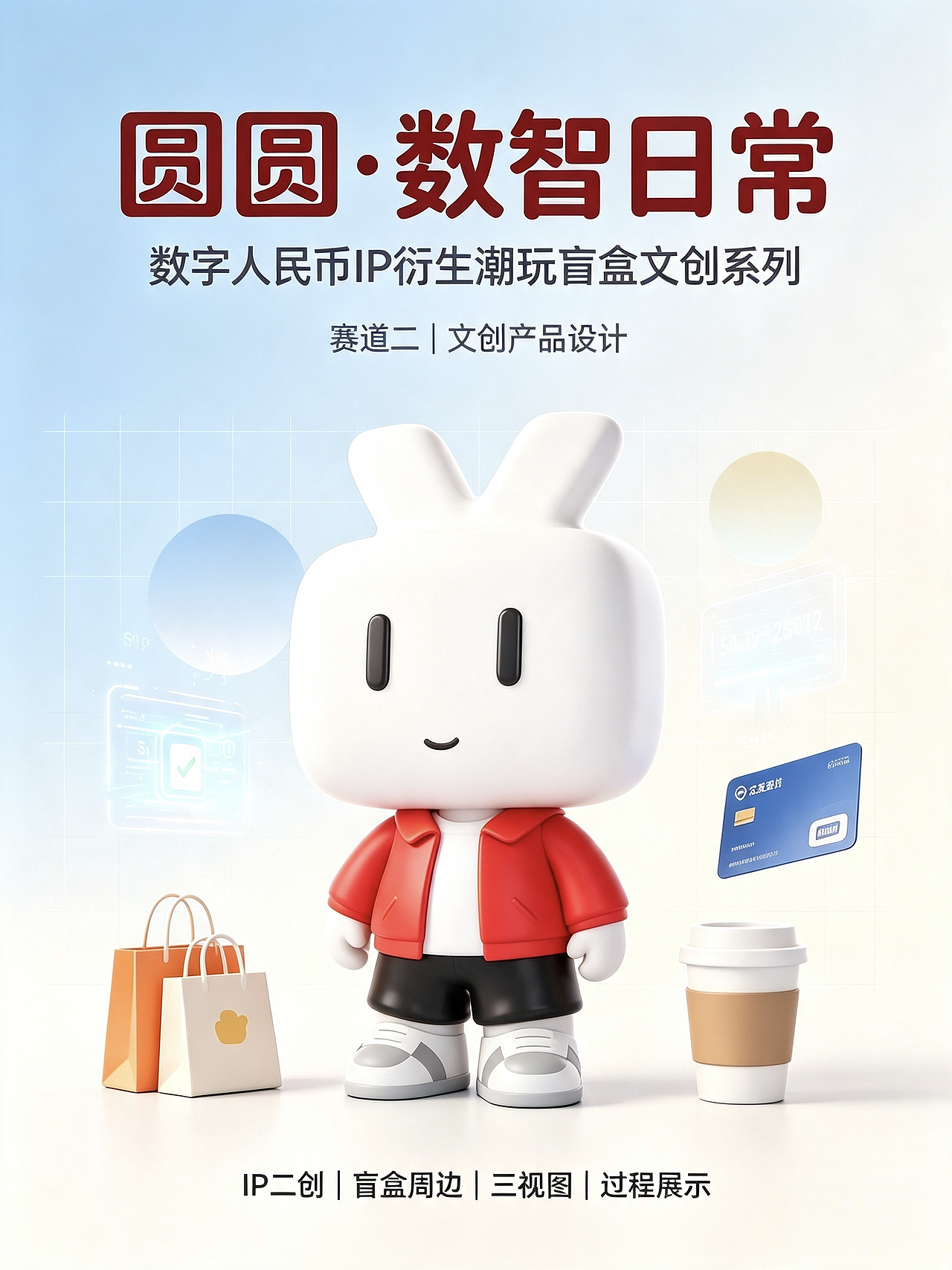 圆圆·市井数趣｜数字人民币IP衍生潮玩文创系列（图ZNDEwNjk3MjYw） - 生活用品 - 站酷设计师IssueBeam原创素材 - 站酷ZCOOL