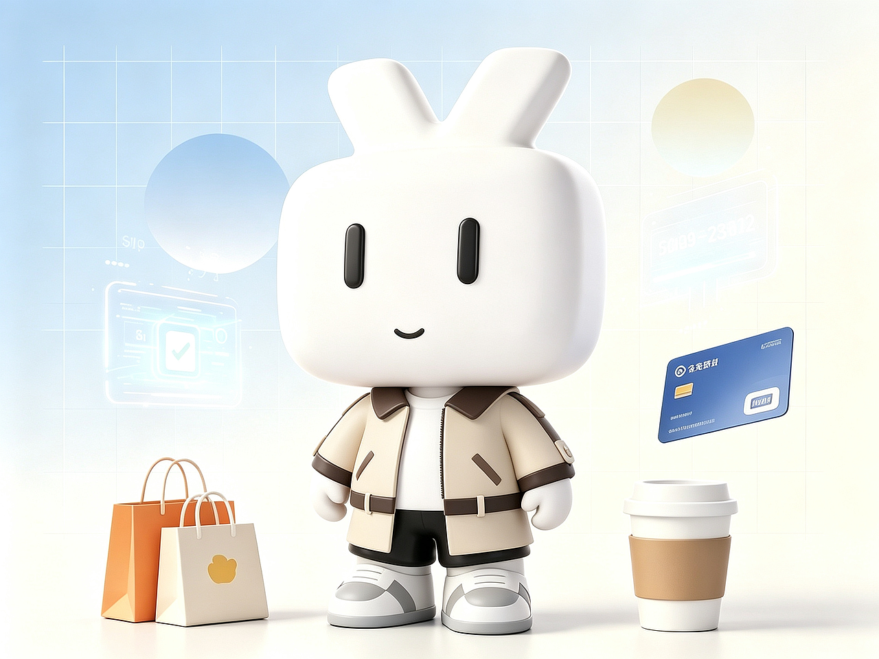 圆圆·市井数趣｜数字人民币IP衍生潮玩文创系列（图ZNDEwNjk3NDAw） - 生活用品 - 站酷设计师IssueBeam原创素材 - 站酷ZCOOL