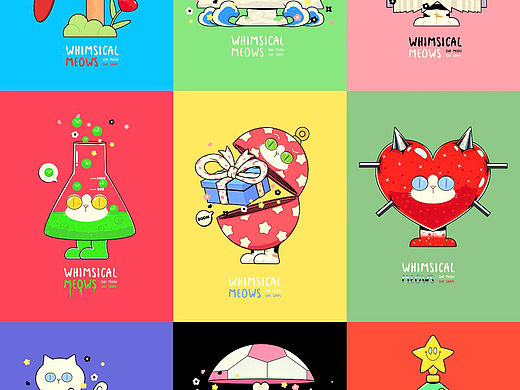 奇思喵想 Whimsy Meows 第五弹 