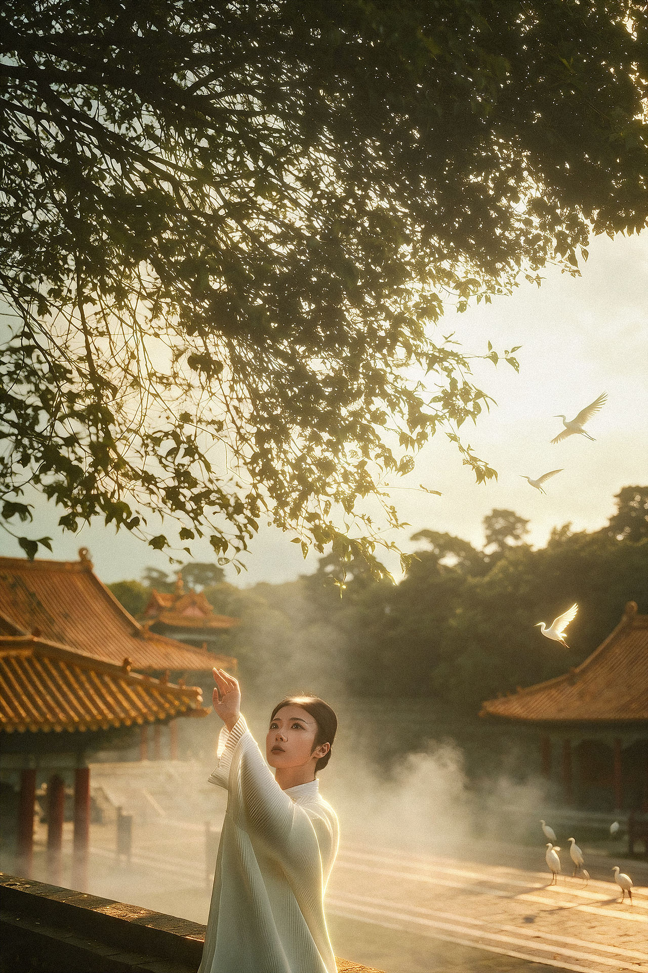 在东陵拍了一组古风作品（图ZNDEwNzA0MTY0） - 人像摄影 - 站酷设计师教摄影的张老师原创素材 - 站酷ZCOOL