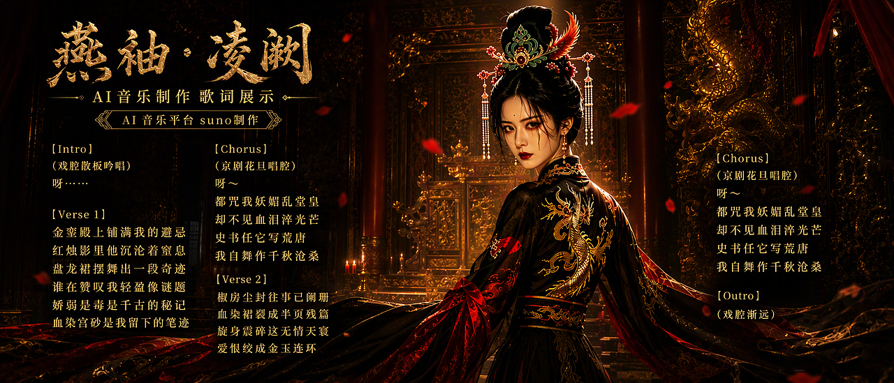AIGC《燕袖·凌阙》MV 整体方案展示(图ZNDEwNzEzMzg4) - MV - 站酷设计师不吸蚊香原创素材 - 站酷ZCOOL