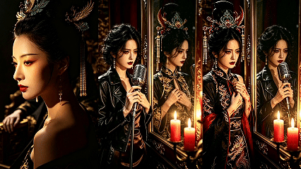 AIGC《燕袖·凌阙》MV 整体方案展示(图ZNDEwNzEzNDMy) - MV - 站酷设计师不吸蚊香原创素材 - 站酷ZCOOL
