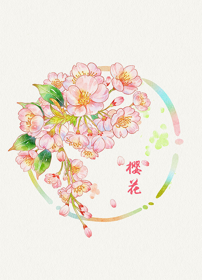 鲜花九宫格（图ZNDEwNzEyNzA0） - 儿童插画 - 站酷设计师小串原创素材 - 站酷ZCOOL