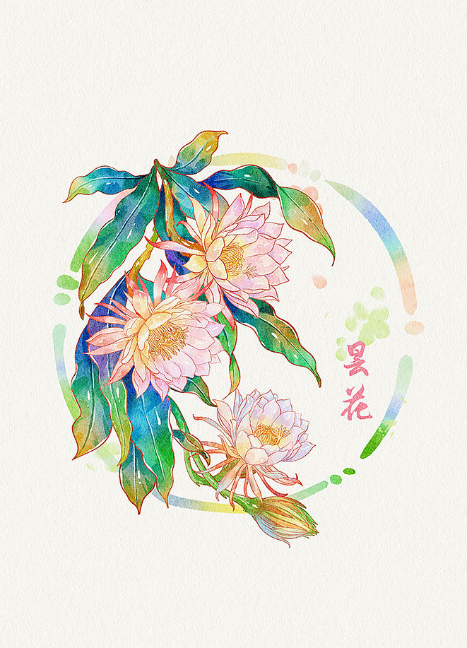 鲜花九宫格（图ZNDEwNzEyNzAw） - 儿童插画 - 站酷设计师小串原创素材 - 站酷ZCOOL