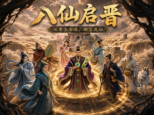 八仙启晋
