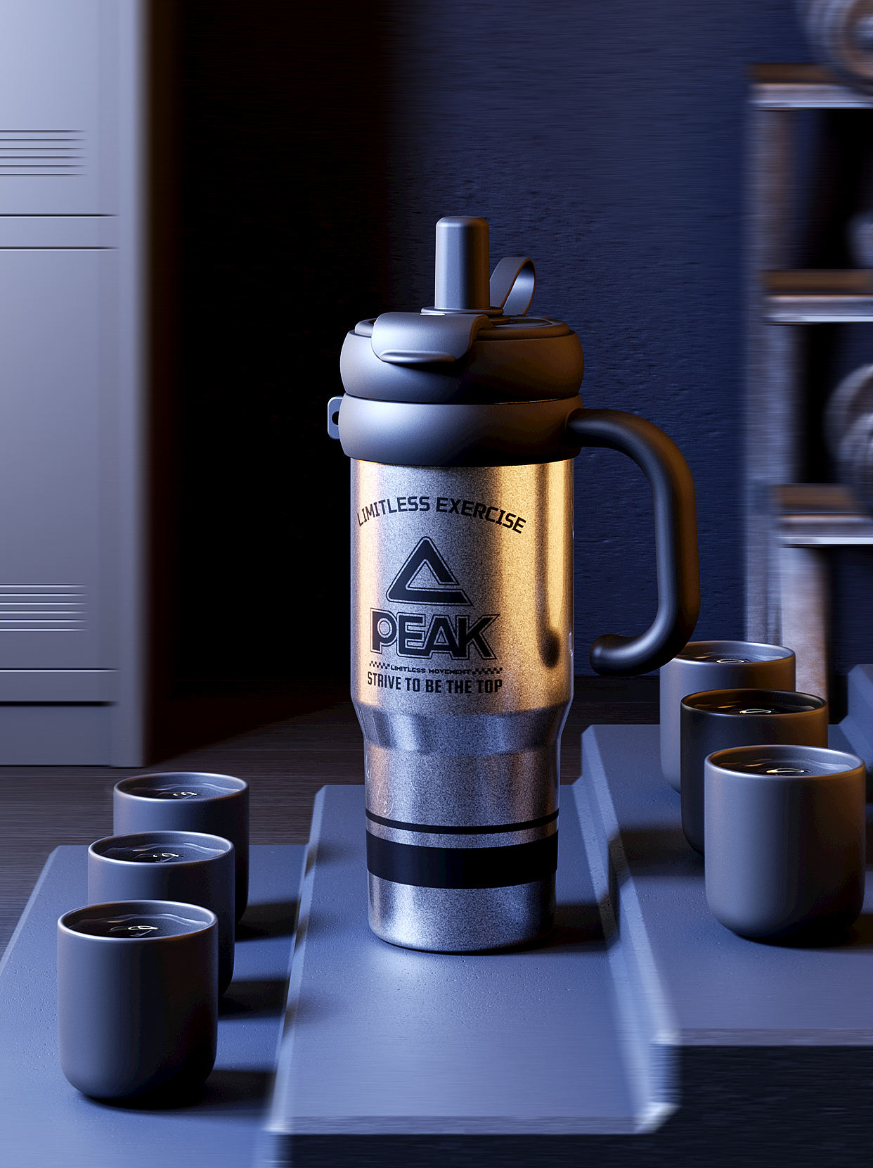 C4D 水杯产品渲染（图ZNDEwNzI0NDk2） - 产品 - 站酷设计师一根华子原创素材 - 站酷ZCOOL