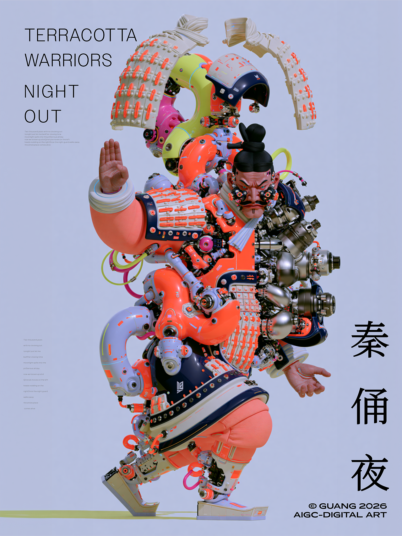两千年没下班的秦俑（图ZNDEwNzI0OTY0） - AI作品 - 站酷设计师巫师光原创素材 - 站酷ZCOOL