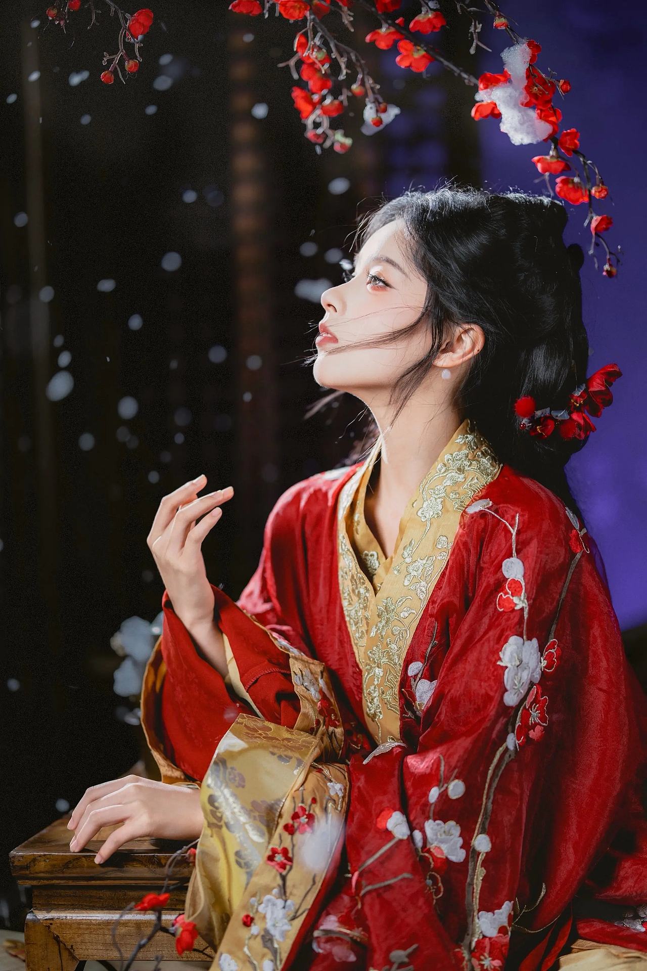 落梅雪乱 人像摄影（图ZNDEwNzM1OTQw） - 人像摄影 - 站酷设计师不会拍照的设计狮原创素材 - 站酷ZCOOL