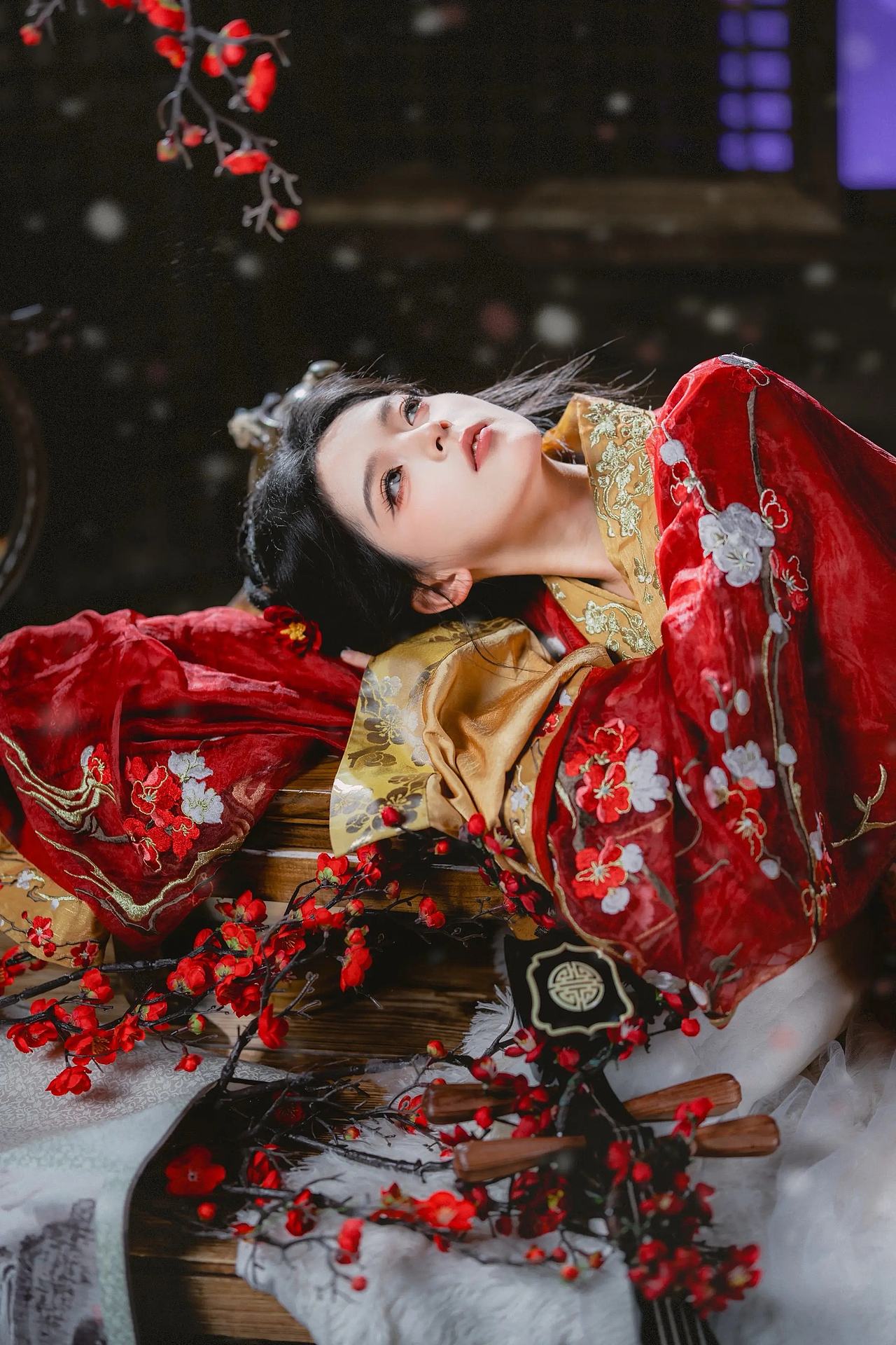 落梅雪乱 人像摄影（图ZNDEwNzM1OTc2） - 人像摄影 - 站酷设计师不会拍照的设计狮原创素材 - 站酷ZCOOL