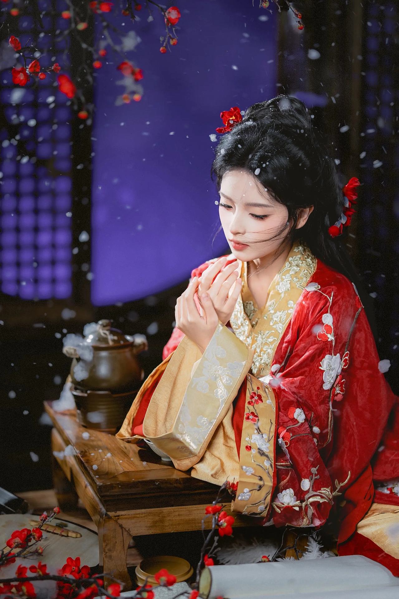 落梅雪乱 人像摄影（图ZNDEwNzM1OTgw） - 人像摄影 - 站酷设计师不会拍照的设计狮原创素材 - 站酷ZCOOL
