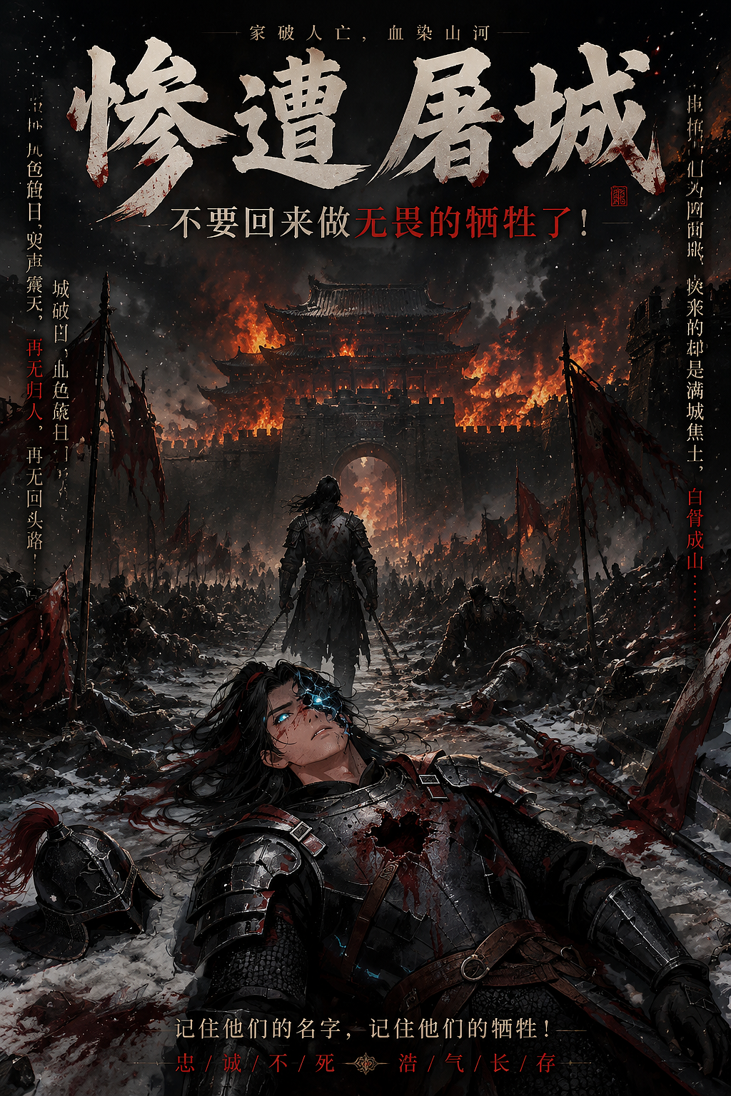 AIGCS视觉2D漫剧《雁门•墨攻》—全案展示(图ZNDEwNzM3MzY0) - AI作品 - 站酷设计师花斑狸猫原创素材 - 站酷ZCOOL