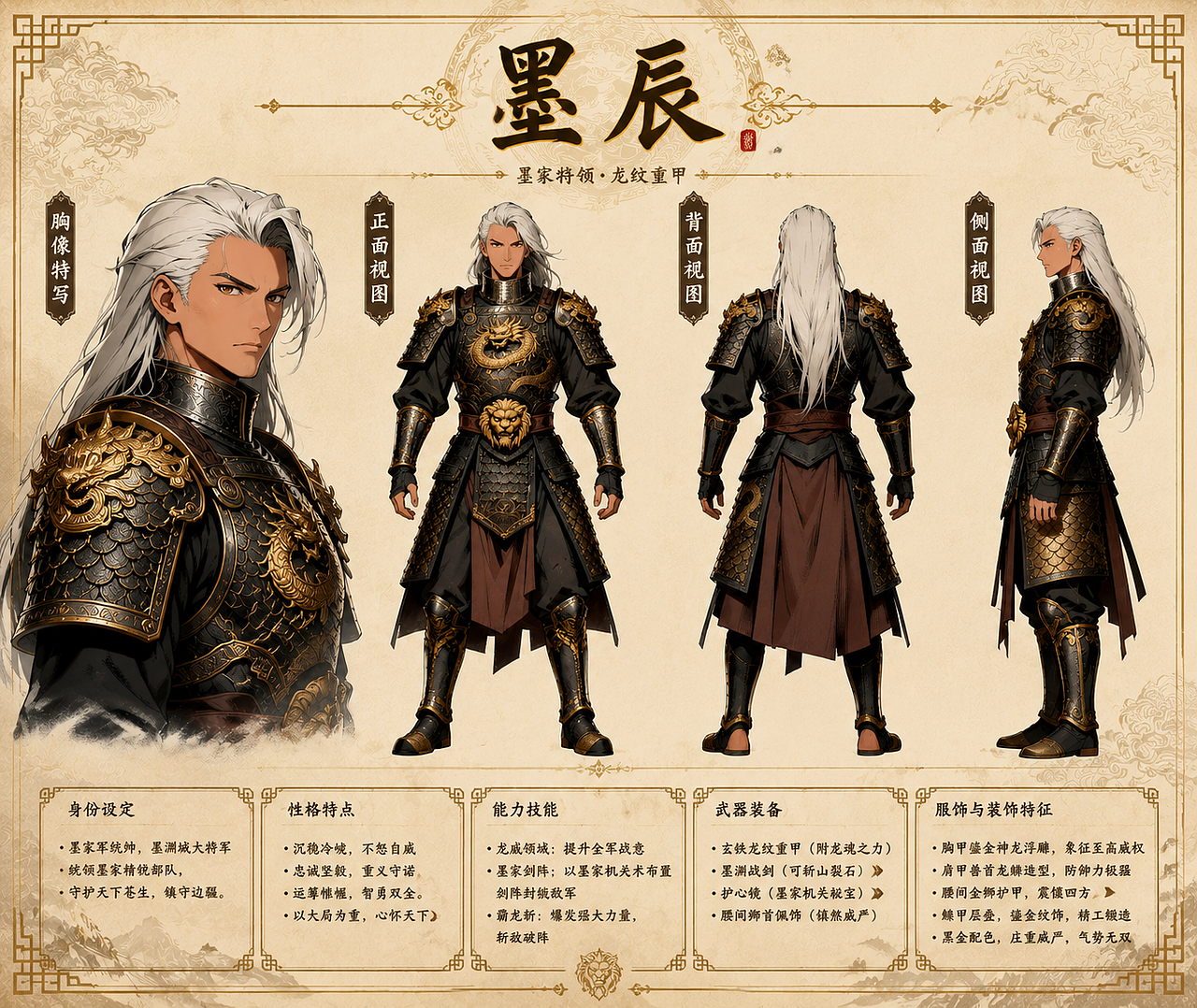 AIGCS视觉2D漫剧《雁门•墨攻》—全案展示(图ZNDEwNzM3NjQw) - AI作品 - 站酷设计师花斑狸猫原创素材 - 站酷ZCOOL