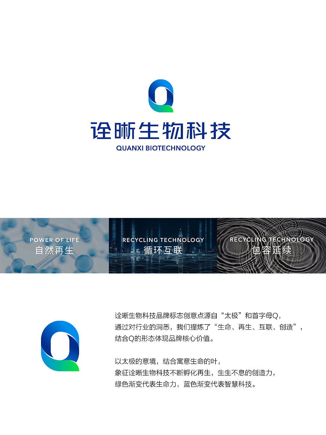 诠晰生物科技品牌设计(图ZNDEwNzQ1NzI4) - 品牌 - 站酷设计师凯生wkp1843原创素材 - 站酷ZCOOL