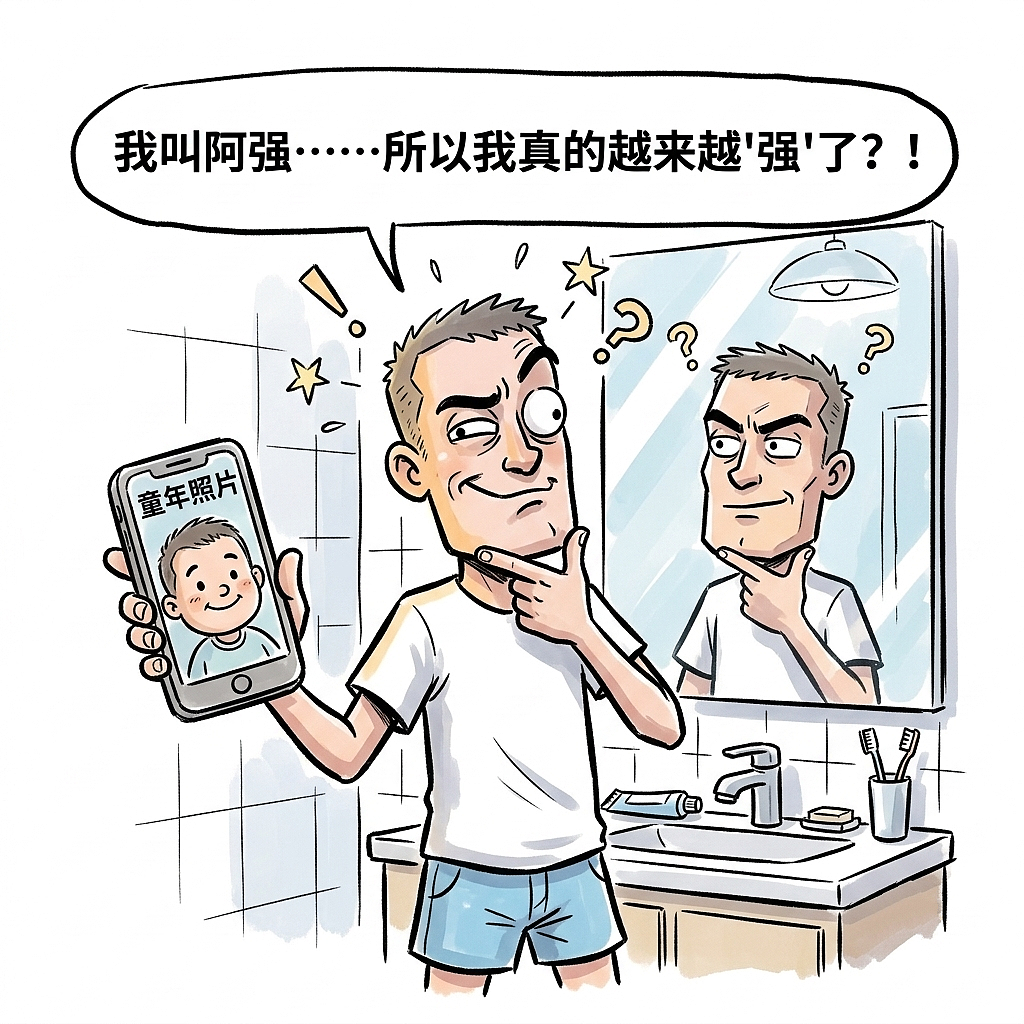 为什么人如其名不是玄学?一项让全网开始照镜子的研究(图ZNDEwNzQ3NzIw) - 中/长篇漫画 - 站酷设计师huashuoshi原创素材 - 站酷ZCOOL