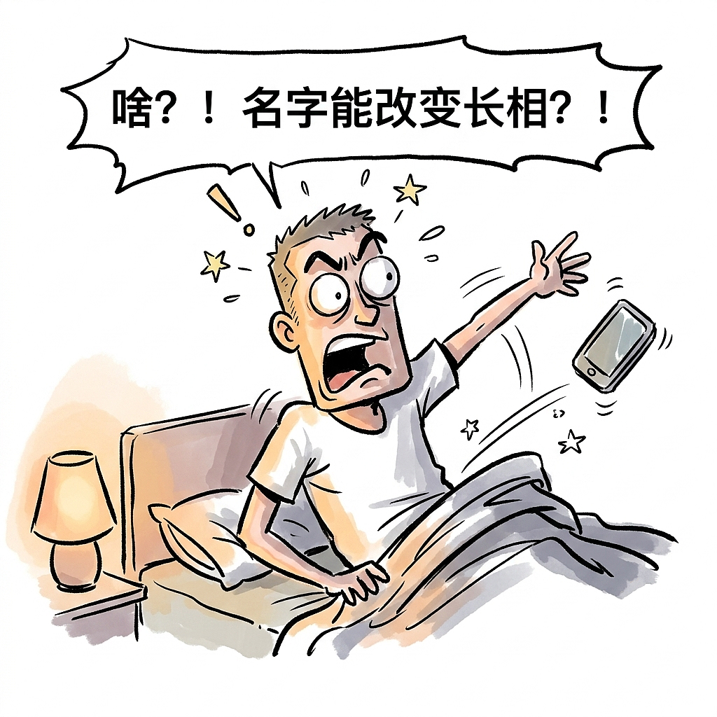 为什么人如其名不是玄学?一项让全网开始照镜子的研究(图ZNDEwNzQ3NzE2) - 中/长篇漫画 - 站酷设计师huashuoshi原创素材 - 站酷ZCOOL