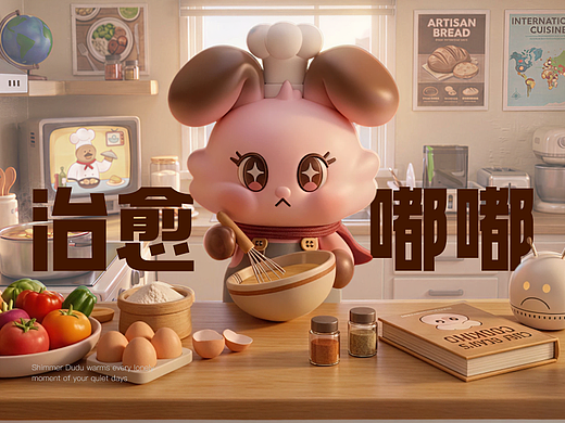 善于倾听的兔兔|陪伴型IP[嘟嘟兔]做你情绪的温暖港湾 
