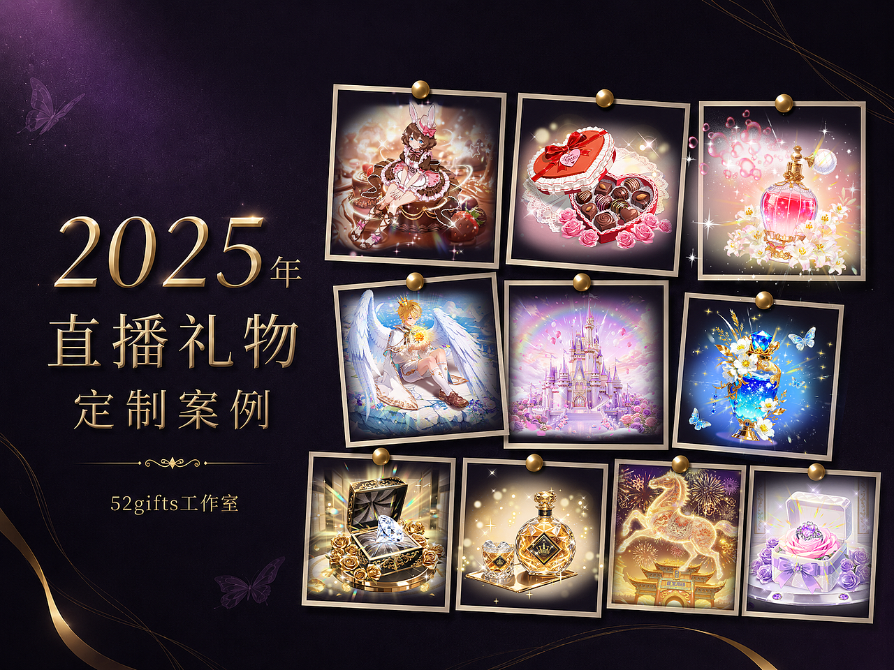 2025年直播礼物案例分享——52gifts（图ZNDEwNzU0MjQ4） - 动效设计 - 站酷设计师52gifts工作室原创素材 - 站酷ZCOOL