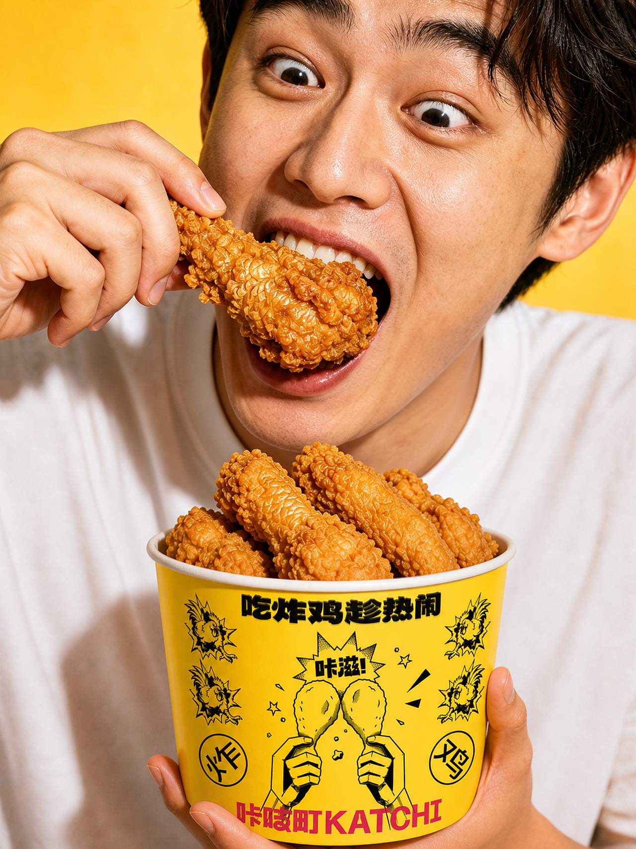 咔吱町丨炸鸡品牌全案丨全案设计（图ZNDEwNzYzNjA4） - 品牌 - 站酷设计师无晚安原创素材 - 站酷ZCOOL