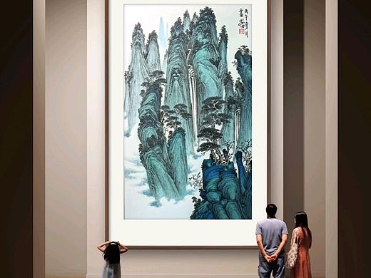 云峰飞瀑