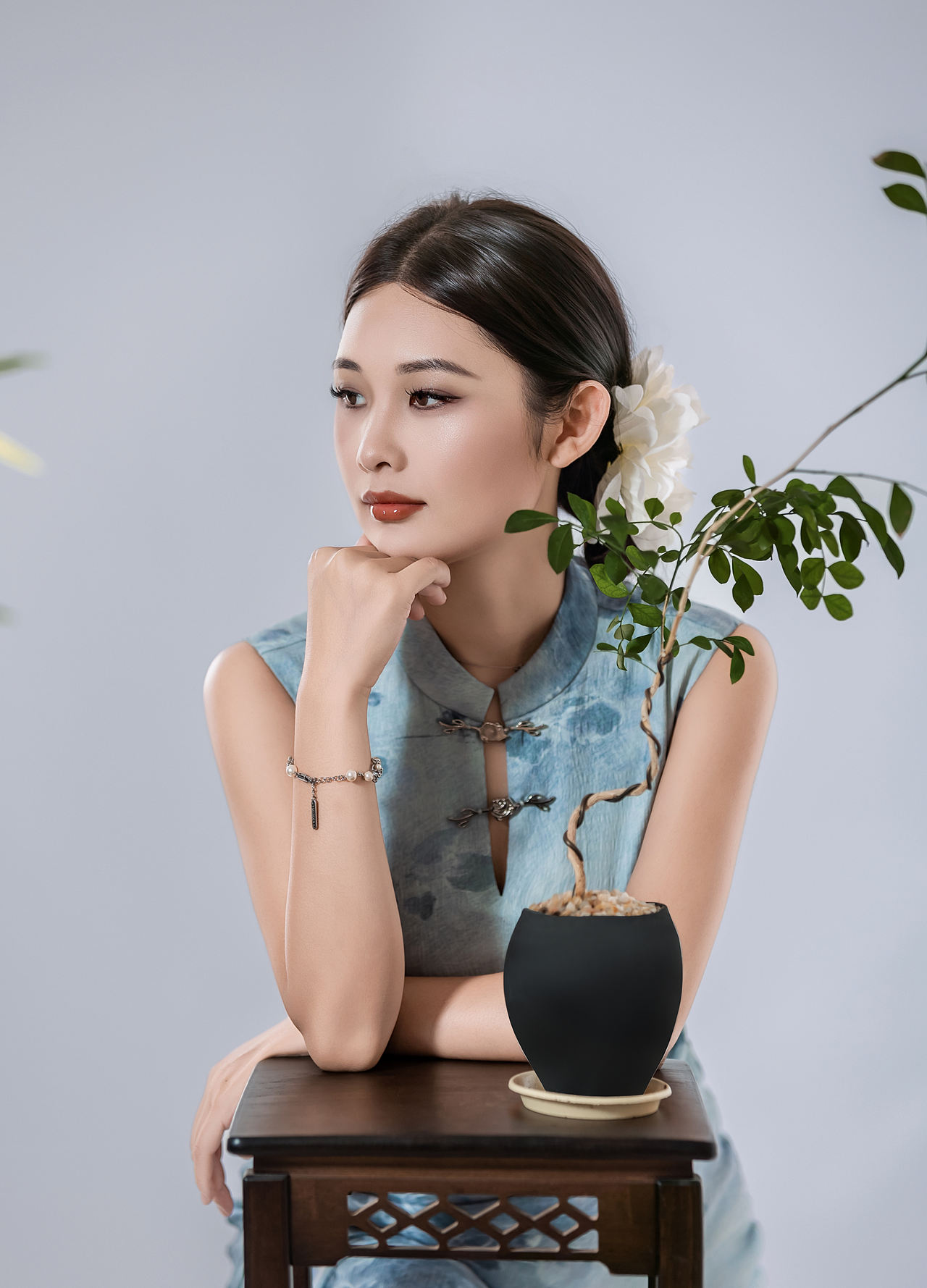 旗袍 清雅（图ZNDEwNzY4MDcy） - 人像摄影 - 站酷设计师枫叶剑桥原创素材 - 站酷ZCOOL