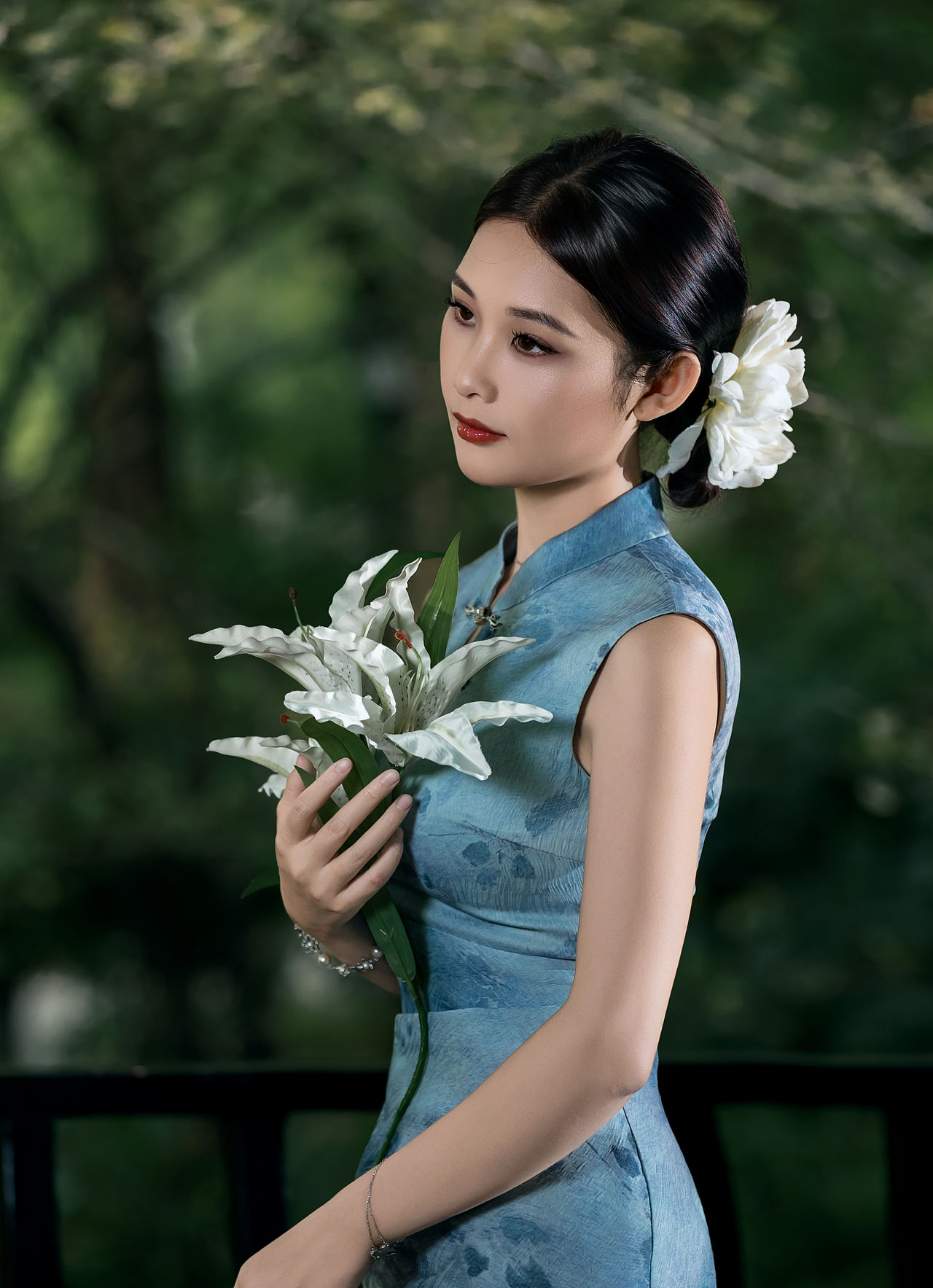 旗袍 清雅（图ZNDEwNzY4MTAw） - 人像摄影 - 站酷设计师枫叶剑桥原创素材 - 站酷ZCOOL