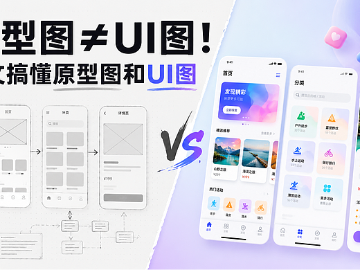 原型图与UI图,到底差在哪里?5款工具帮你理清设计思路