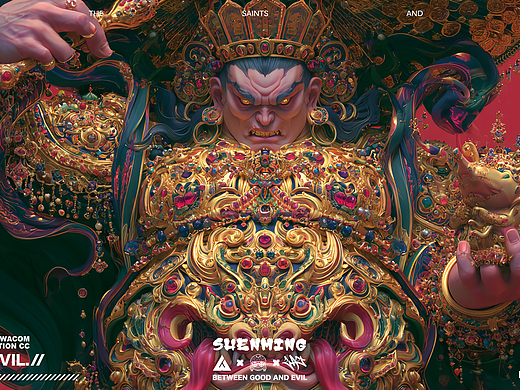 《Chinese deities》系列