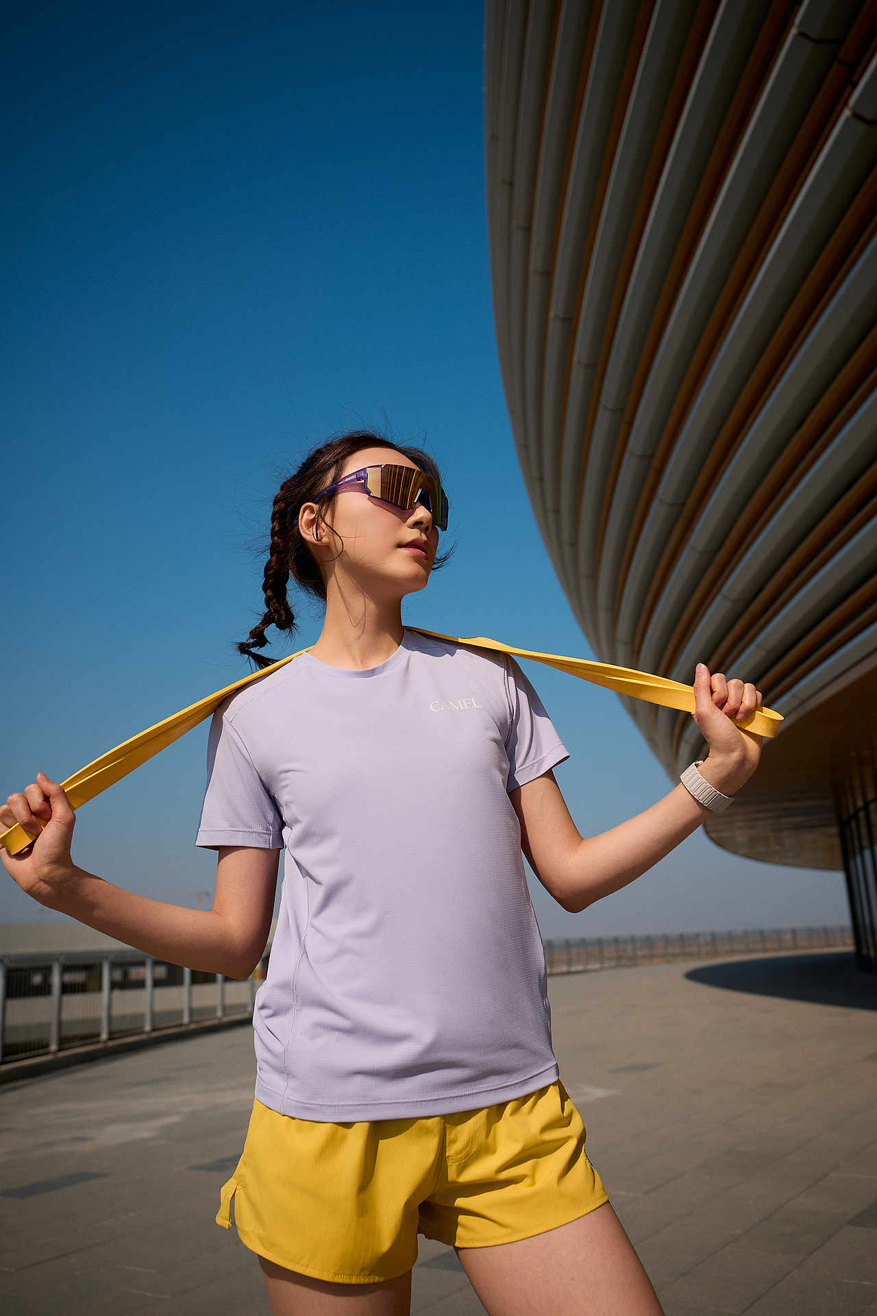 晴空为伴，自在运动 / 骆驼伴你享受运动（图ZNDEwNzkzODg0） - 人像摄影 - 站酷设计师JaKe杰原创素材 - 站酷ZCOOL
