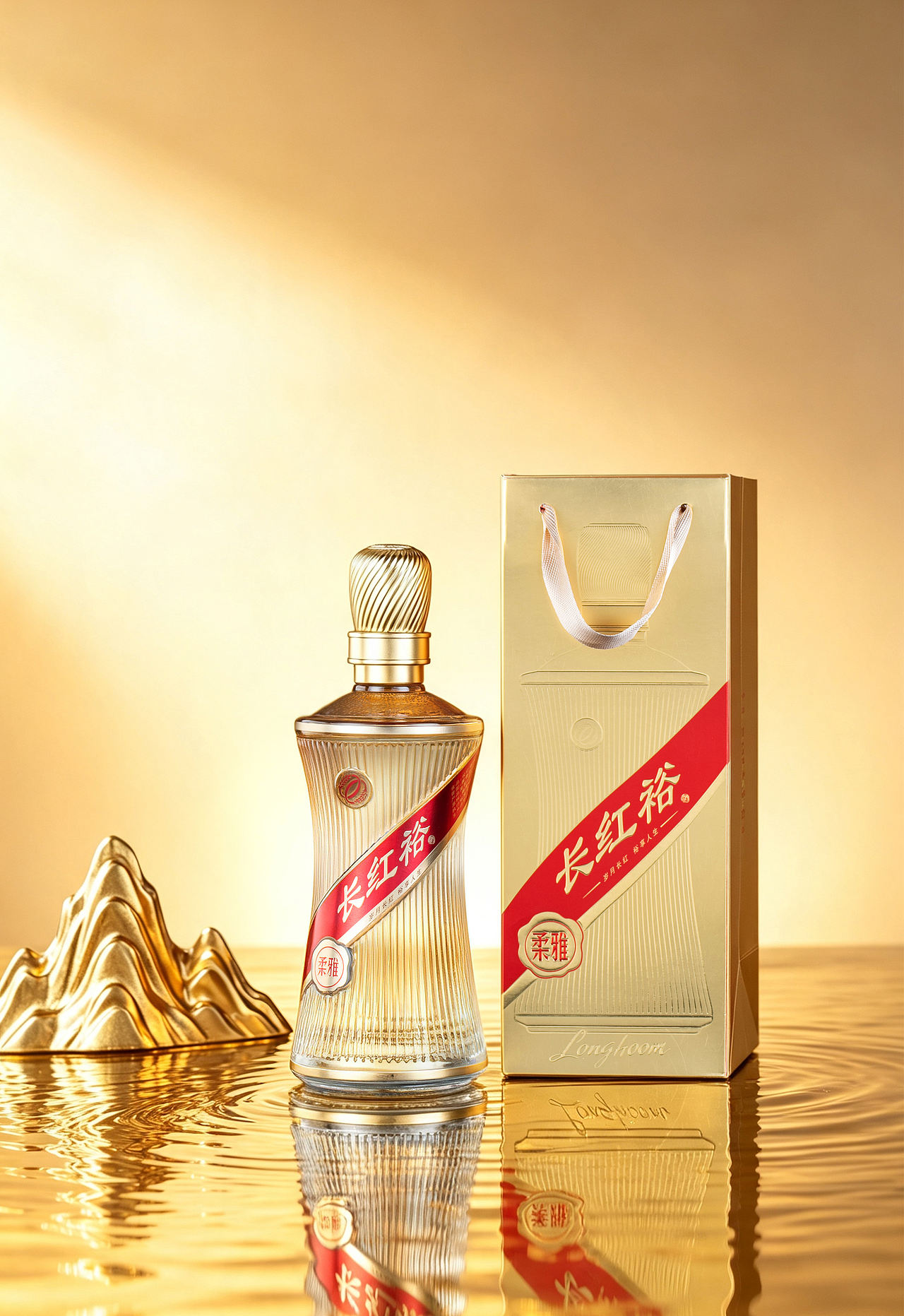 长红裕·柔雅43度白酒拍摄（图ZNDEwODAxMTE2） - 产品摄影 - 站酷设计师郝神奇丶原创素材 - 站酷ZCOOL