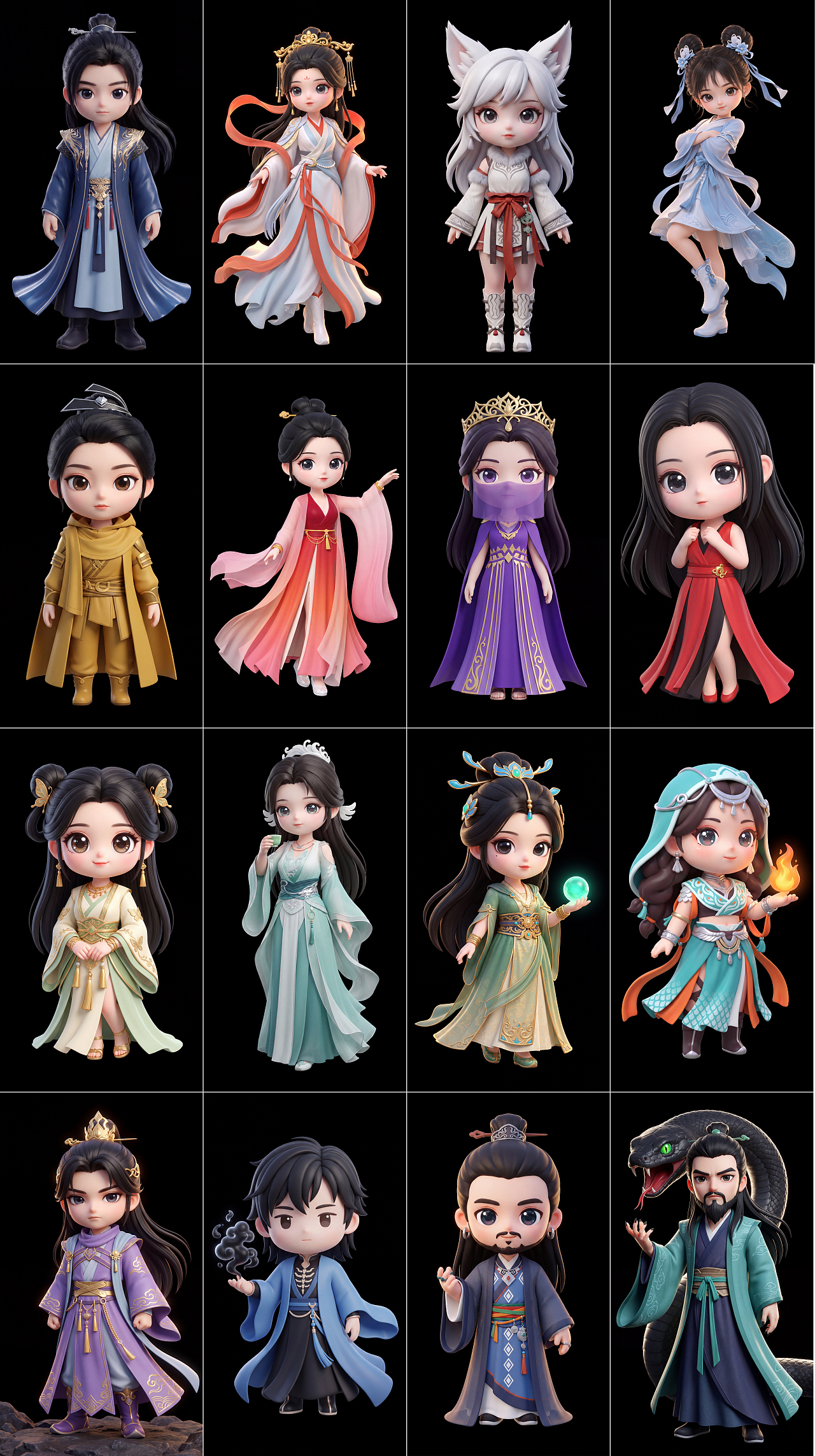 《凡人修仙传》二创（图ZNDEwODAyNzg0） - AI作品 - 站酷设计师翘翘日志原创素材 - 站酷ZCOOL