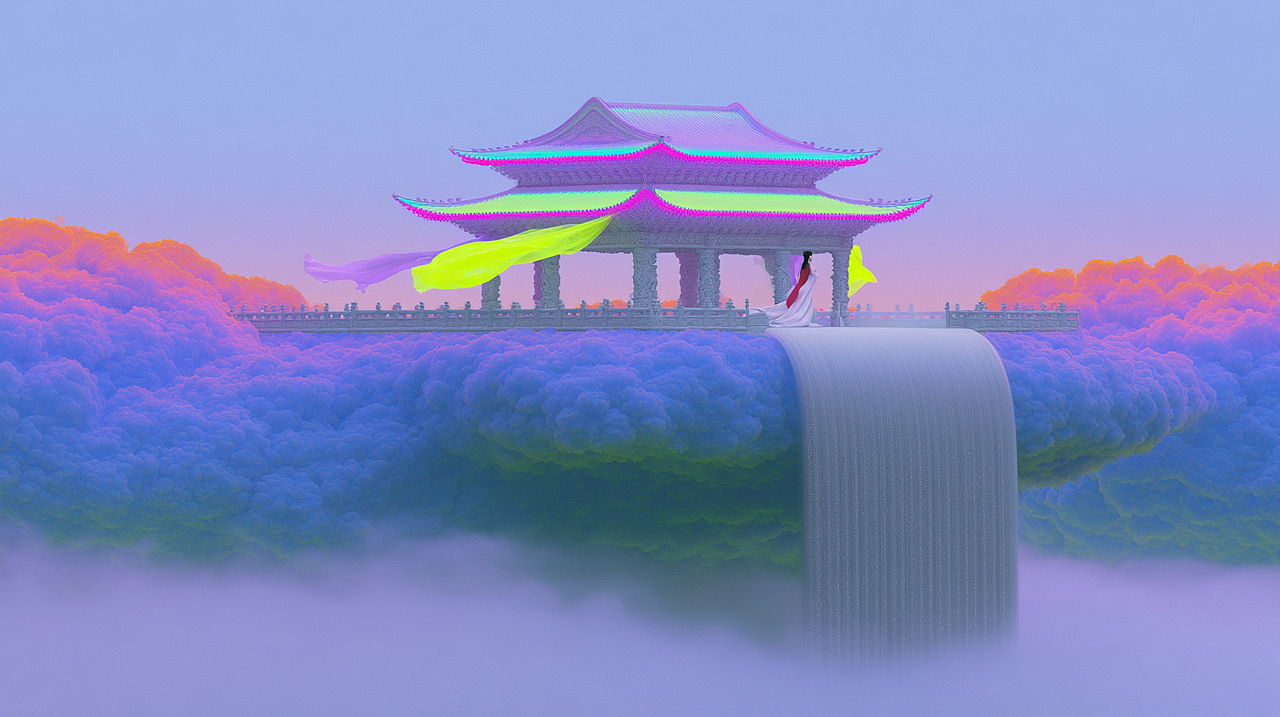 云顶天宫｜MiniMax H3 国风动态成片（图ZNDEwODA0MTc2） - AI作品 - 站酷设计师AI新一原创素材 - 站酷ZCOOL