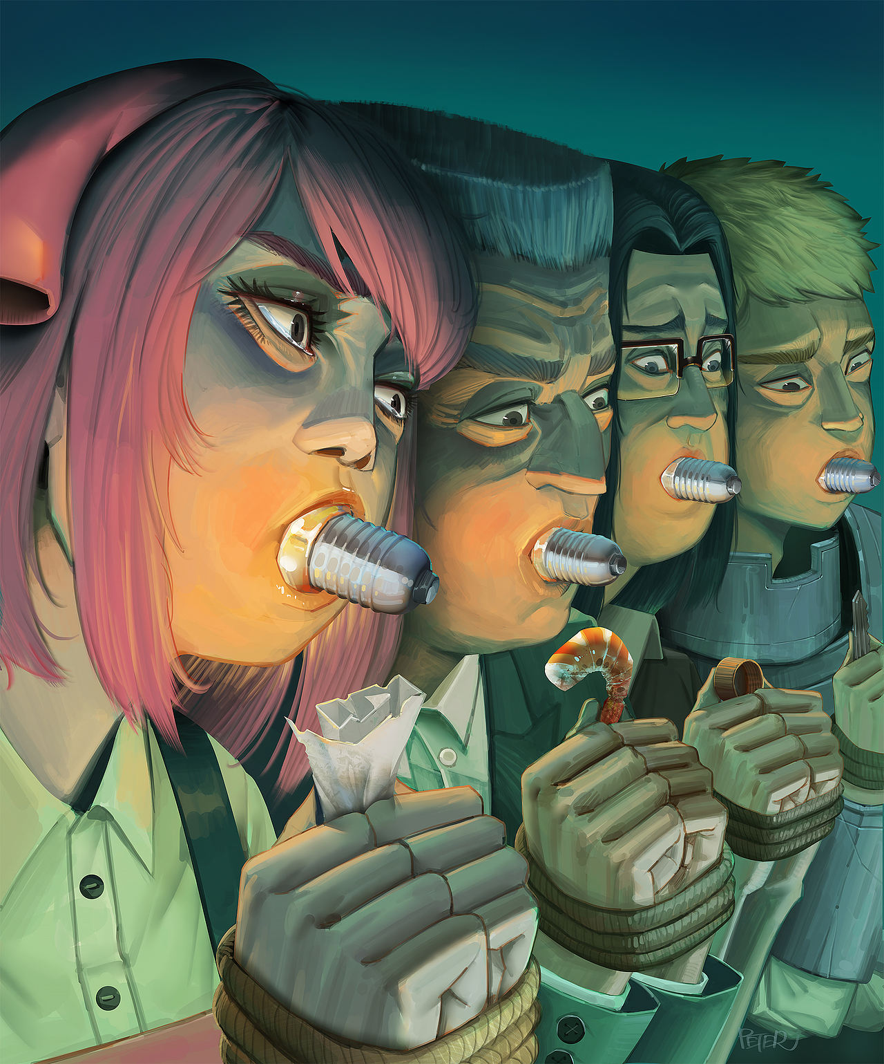 故事:漫展上的绑架案(图ZNDEwODA3MTMy) - 创作习作 - 站酷设计师Peter肖吉原创素材 - 站酷ZCOOL