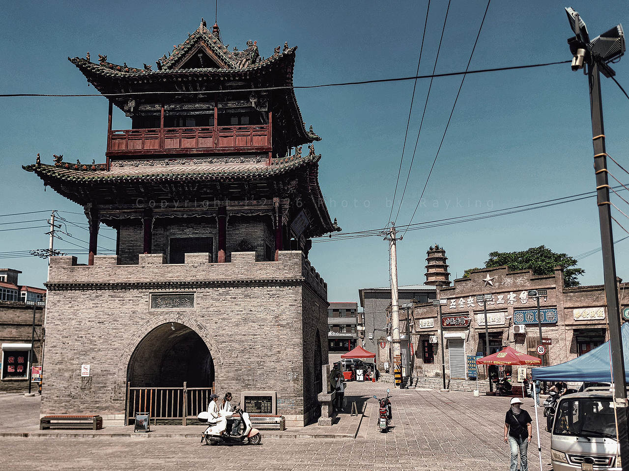 原味古建城池标本|汾城古城(图ZNDEwODEzNTcy) - 环境/建筑摄影 - 站酷设计师金钻子原创素材 - 站酷ZCOOL
