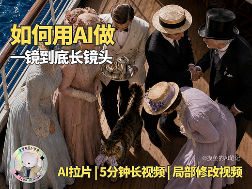 摸鱼AI | AI拉片🔥如何用AI做5分钟一镜到底长镜头