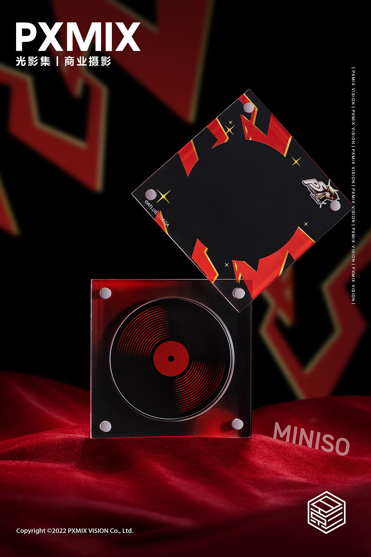 游戏周边摄影丨女神异闻录 盲盒公仔吧唧卡牌 × 名创（图ZNDEwODMzMDI4） - 产品摄影 - 站酷设计师光影集原创素材 - 站酷ZCOOL