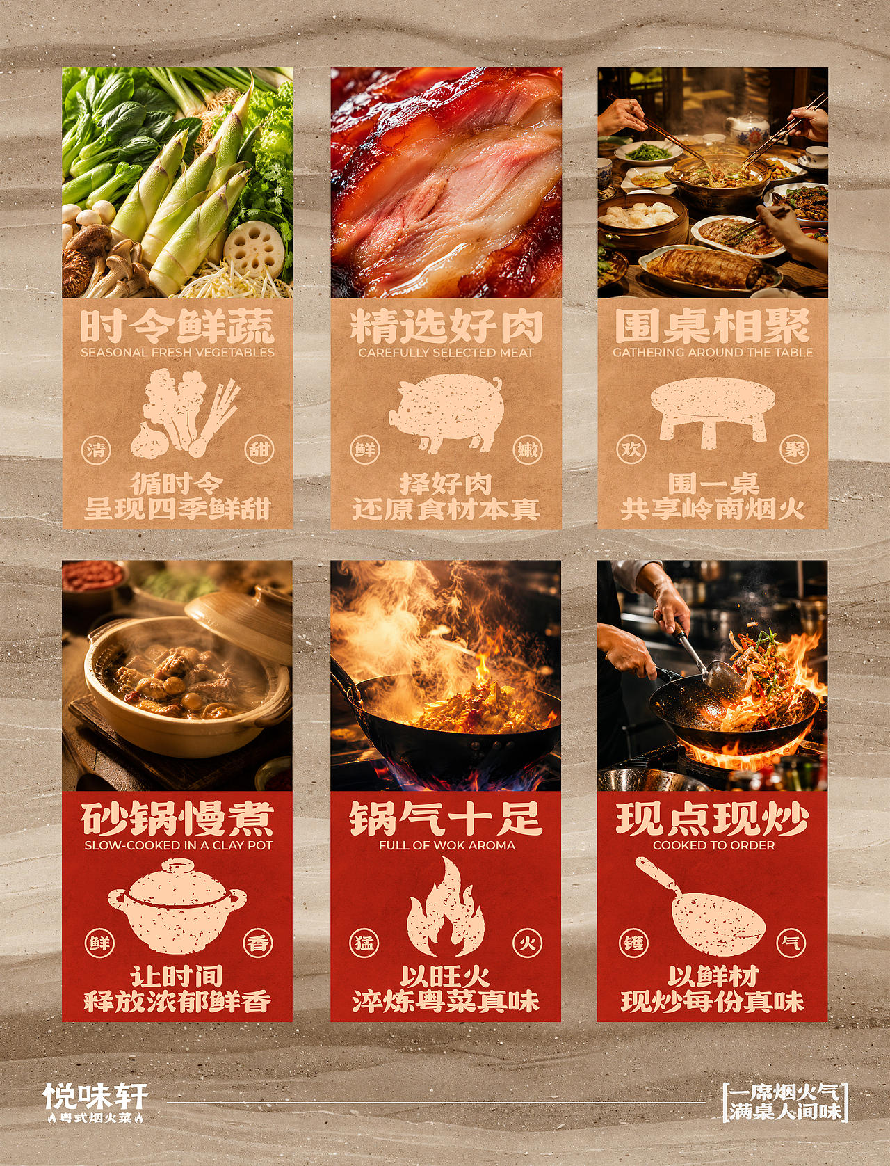悦味轩-粤式烟火菜 | 餐饮品牌全案(图ZNDEwODM1Nzgw) - 品牌 - 站酷设计师Design晨原创素材 - 站酷ZCOOL