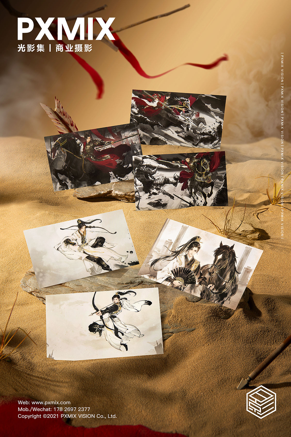 游戏周边摄影丨逆水寒 方承意明信片 × 光影集（图ZNDEwODM5MzY0） - 产品摄影 - 站酷设计师光影集原创素材 - 站酷ZCOOL