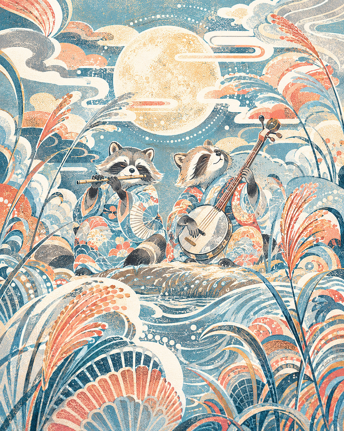 中秋插画海报-2（图ZNDEwODQ1NTky） - 商业插画 - 站酷设计师寒江雪的插画原创素材 - 站酷ZCOOL