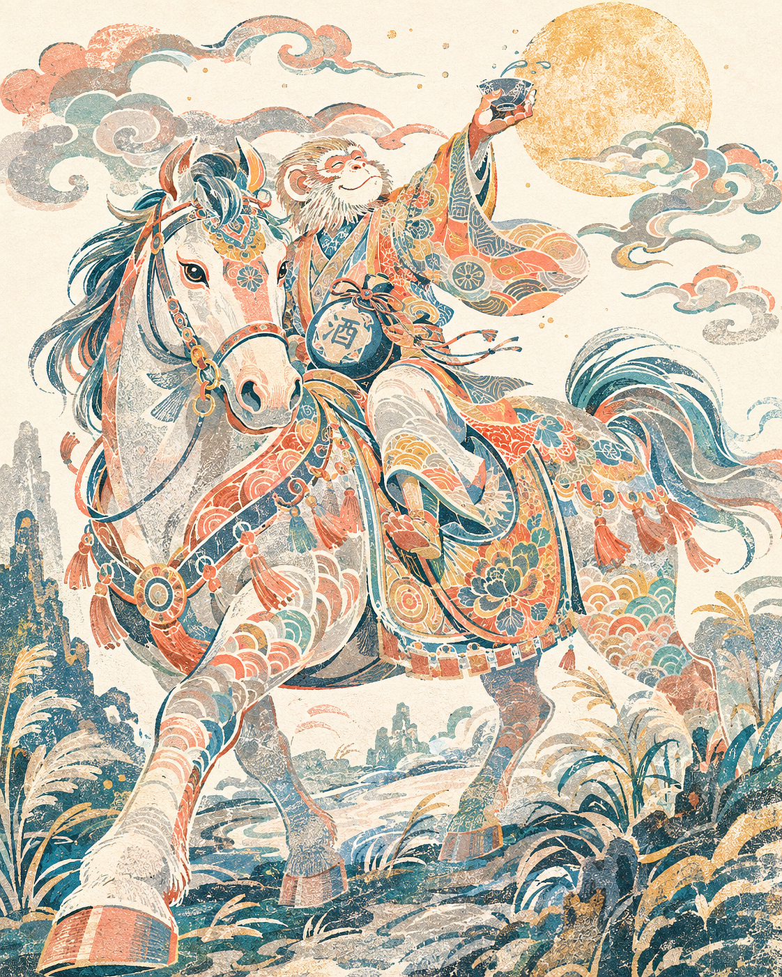 中秋插画海报-2（图ZNDEwODQ1NjEy） - 商业插画 - 站酷设计师寒江雪的插画原创素材 - 站酷ZCOOL