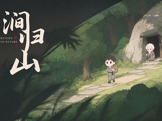 涧归山