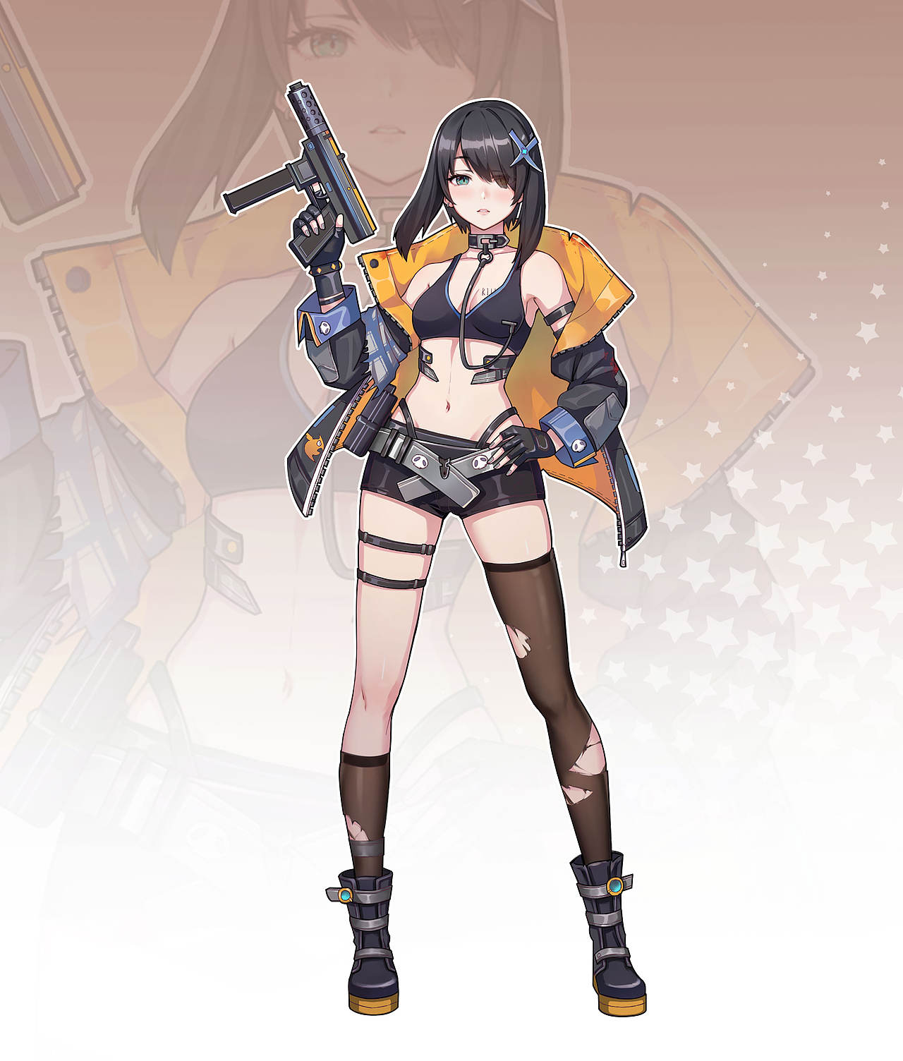 枪娘角色（图ZNDEwODU0ODM2） - 游戏原画 - 站酷设计师樹丶原创素材 - 站酷ZCOOL