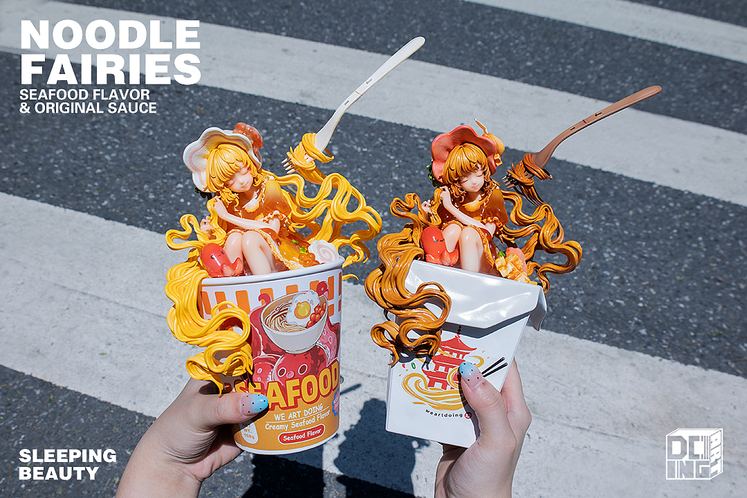 Noodle Fairies 杯面少女&炒面少女·续写深夜治愈(图ZNDEwODU5MzA0) - 玩具 - 站酷设计师WeArtDoing原创素材 - 站酷ZCOOL