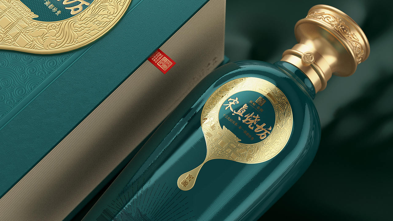 贵州金窖酒业大单品-宋真烧坊-全案设计（图ZNDEwODYwOTUy） - 包装 - 站酷设计师设计师邓永磊原创素材 - 站酷ZCOOL